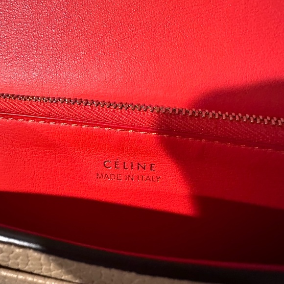 CELINE Large Calfskin Multifunction Flap Wallet - Picture 2 of 13